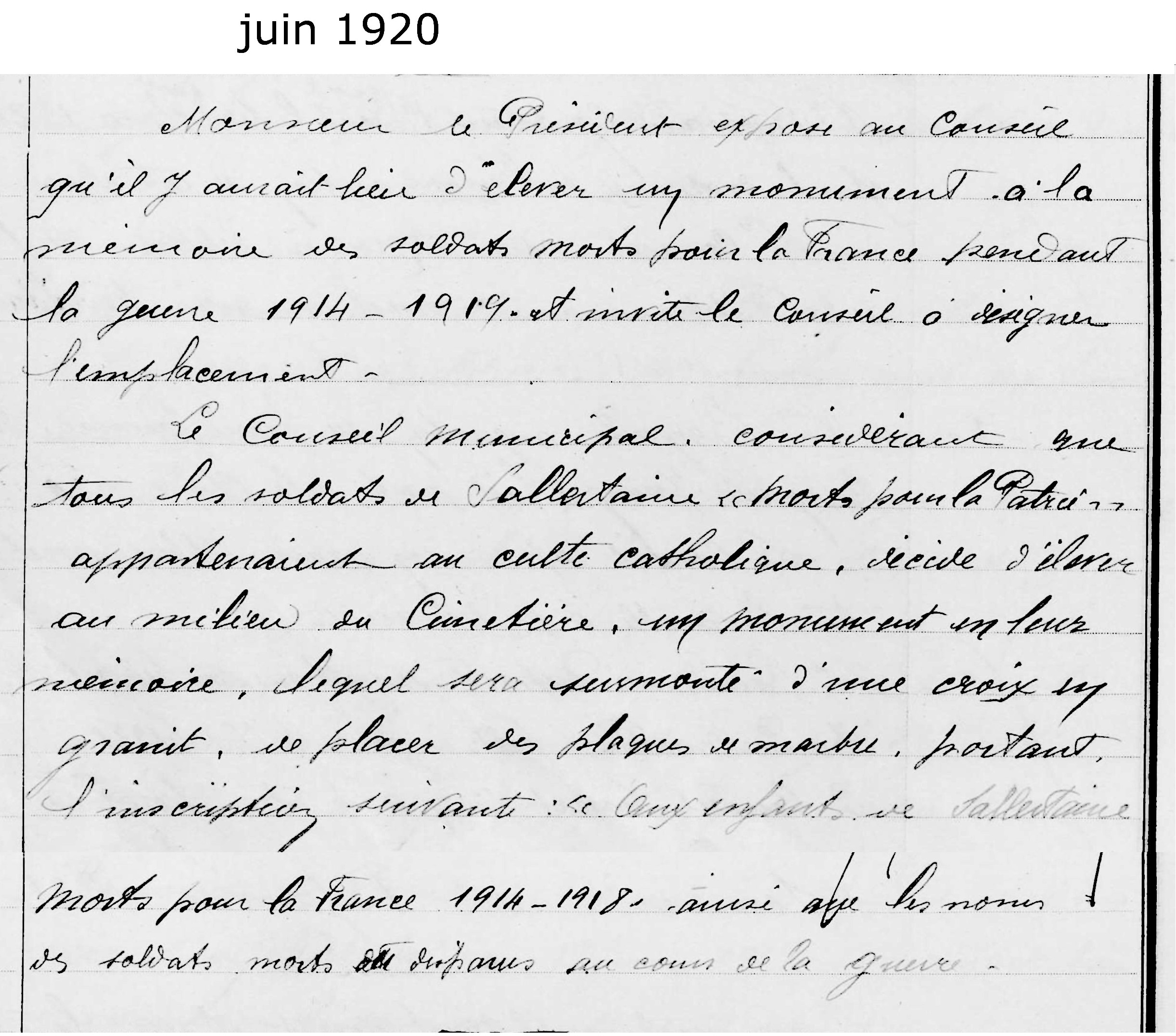 debut de la guerre